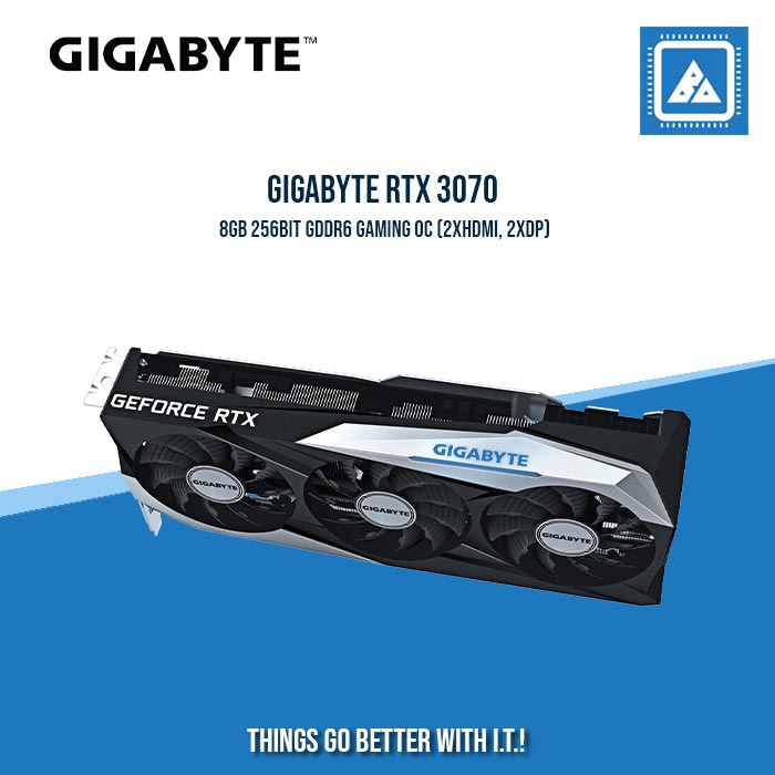 GIGABYTE RTX 3070 8GB 256BIT GDDR6 GAMING OC (2XHDMI, 2XDP)