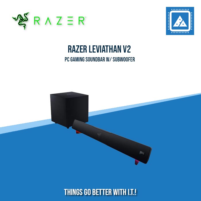 RAZER LEVIATHAN V2 PC GAMING SOUNDBAR W/ SUBWOOFER