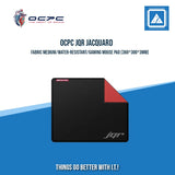 OCPC JQR JACQUARD FABRIC WATER-RESISTANT/GAMING MOUSE PAD (MEDIUM|LARGE|EX-LARGE)