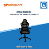 COUGAR ARMOR ONE EVA GAMING CHAIR STEEL BASE/2D-ARMREST/PVC-LEATHER