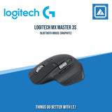 LOGITECH MX MASTER 3S BLUETOOTH MOUSE (GRAPHITE)