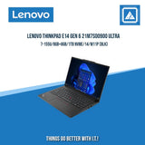 LENOVO THINKPAD E14 GEN 6 21M7S00900 ULTRA 7-155U/8GB+8GB/1TB NVME/14/W11P (BLK) /FREELANCER LAPTOPS/