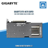 GIGABYTE RTX 4070 SUPER 12GB 192BIT GDDR6X EAGLE OC (HDMI, 3XDP)
