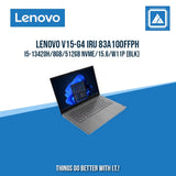 LENOVO V15-G4 IRU 83A100FFPH I5-13420H/8GB/512GB NVME | BEST FOR STUDENTS AND FREELANCERS LAPTOP
