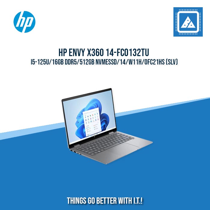 HP ENVY x360 14-FC0132TU i5-125U/16GB DDR5/512GB NVMeSSD | BEST FOR STUDENTS AND FREELANCERS