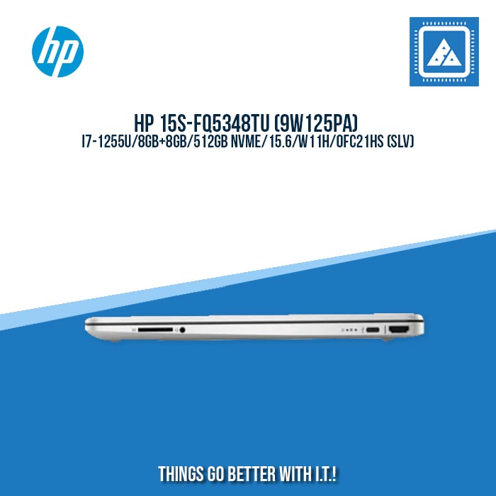 HP 15S-FQ5348TU (9W125PA) I7-1255U/8GB+8GB/512GB NVME | BEST FOR FREELANCERS LAPTOP