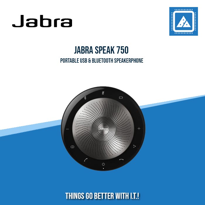 JABRA SPEAK 750 PORTABLE USB & BLUETOOTH SPEAKERPHONE