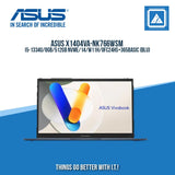 ASUS X1404VA-NK766WSM I5-1334U/8GB/512GB NVME | BEST FOR STUDENTS LAPTOP