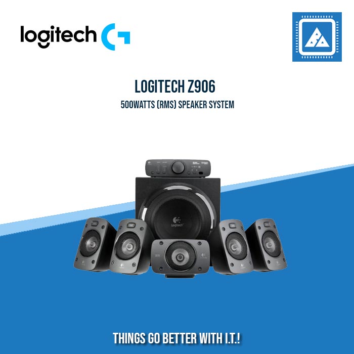 LOGITECH Z906 500WATTS (RMS) SPEAKER SYSTEM – BlueArm Computer Store