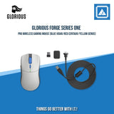 GLORIOUS FORGE SERIES ONE PRO WIRELESS GAMING MOUSE (BLUE VIDAR/RED CENTAUR/YELLOW GENOS)