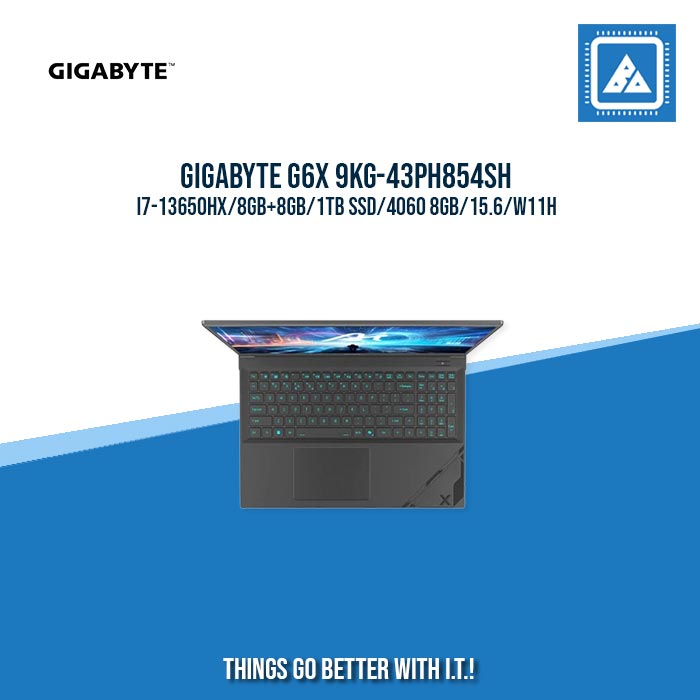 GIGABYTE G6X 9KG-43PH854SH I7-13650HX/8GB+8GB/1TB SSD/4060 | BEST FOR GAMING AND AUTOCAD LAPTOP