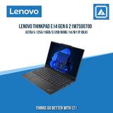 LENOVO THINKPAD E14 GEN 6 21M7S00700 ULTRA 5-125U/16GB/512GB NVME | BEST FOR STUDENTS AND FREELANCERS LAPTOP