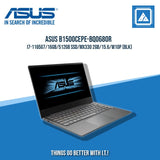 ASUS B1500CEPE-BQ0680R I7-1165G7/16GB/512GB SSD/MX330 2GB | BEST FOR STUDENTS AND FREELANCERS LAPTOP