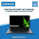 LENOVO YOGA SLIM7 CARBON-13IAP7-82U9001QPH I5-1240P/8GB/512GB NVME | BEST FOR STUDENTS LAPTOP
