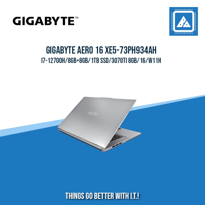 GIGABYTE AERO 16 XE5-73PH934AH I7-12700H/8GB+8GB/1TB SSD/3070TI 8GB| BEST FOR AUTOCAD AND GAMING