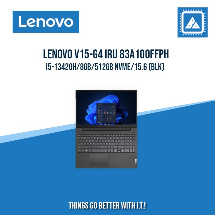 LENOVO V15-G4 IRU 83A100FFPH I5-13420H/8GB/512GB NVME/15.6 / BEST FOR STUDENTS AND FREELANCERS