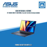 ASUS M1503QA-L1020WS R7-5800H/8GB/512GB NVME/15.6/W11H/OFC21HS (BLU) (DEMO) [ BEST FOR STUDENTS ]