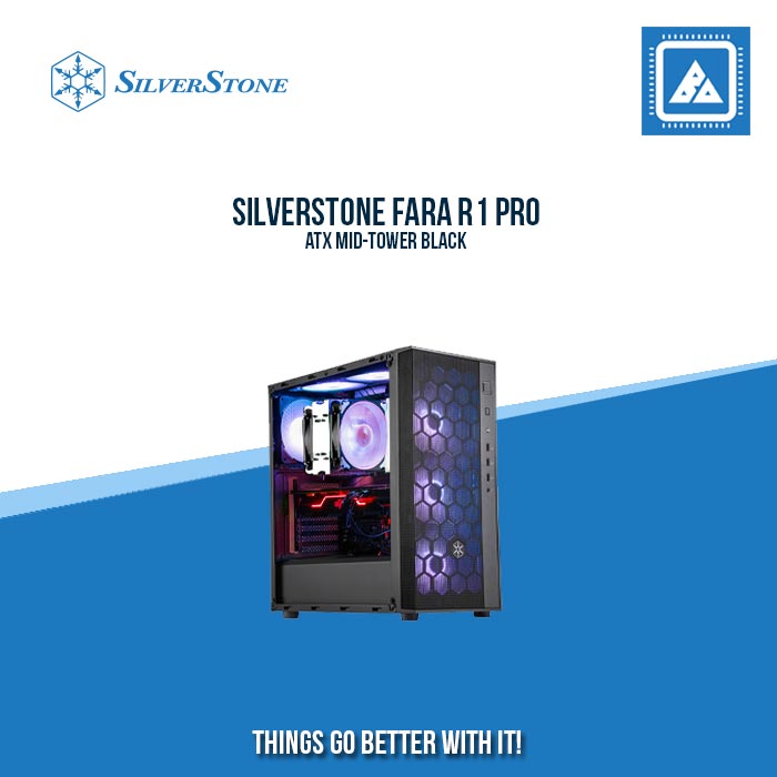 SILVERSTONE FARA R1 PRO  ATX MID-TOWER BLACK|WHITE