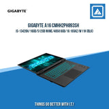 GIGABYTE A16 CMHH2PH893SH I5-13420H/16GB/512GB NVME/4050 6GB | BEST FOR GAMING AND AUTOCAD LAPTOP