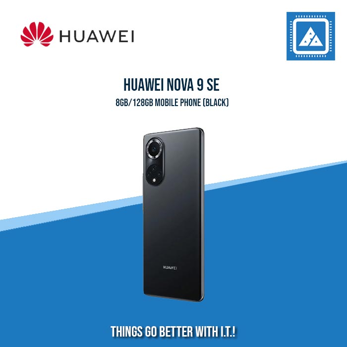 HUAWEI NOVA 9 SE 8GB/128GB MOBILE PHONE (BLACK)