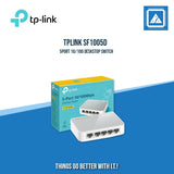 TPLINK SF1005D 5PORT 10/100 DESKSTOP SWITCH