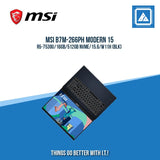 MSI B7M-266PH MODERN 15 R5-7530U/16GB/512GB NVME | BEST FOR STUDENTS AND FREELANCERS LAPTOP