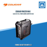 COUGAR  PANZER MAX BLACK  ATX FULL TOWER GAMING COMPUTER CASE