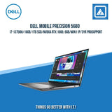 DELL MOBILE PRECISION 5680 I7-13700H/16GB/1TB SSD/NVIDIA RTX 1000, 6GB | BEST FOR VIDEO EDITING AND SOFTWARE DEVELOPMENT LAPTOP