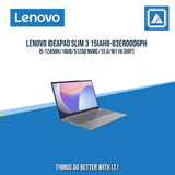 LENOVO IDEAPAD SLIM 3 15IAH8-83ER00D6PH I5-12450H/16GB/512GB NVME | BEST FOR STUDENTS AND FREELANCERS LAPTOP