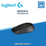 LOGITECH M170 WIRELESS MOUSE (BLACK)