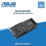 ASUS RTX 4070 SUPER 12GB 192BIT GDDR6X DUAL-O12G (HDMI, 3XDP)