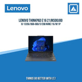 LENOVO THINKPAD E16 21JNS00J00 I5-1335U/8GB+8GB/512GB NVME | BEST FOR STUDENTS AND FREELANCERS LAPTOP