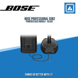 BOSE PROFESSIONAL SUB2 POWERED BASS MODULE - BLACK