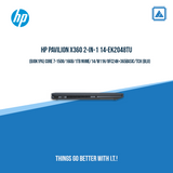 HP PAVILION X360 2-IN-1 14-EK2048TU (BJ0K1PA) CORE 7-150U | BEST FOR STUDENTS & CREATOR