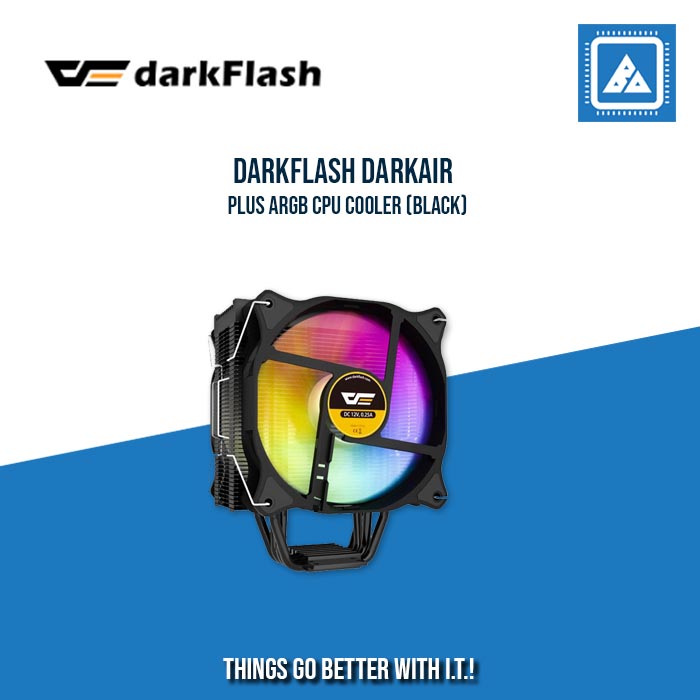 DARKFLASH DARKAIR PLUS ARGB CPU COOLER (BLACK)