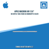 APPLE MACBOOK AIR 13.6" M4 CHIP 8C/16GB/256GB SSD (MW0W3PP/A) | BEST FOR FREELANCERS LAPTOP CORPORATION