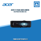ACER X1126AH 4000 LUMENS SVGA PROJECTOR (HDMI, VGA)