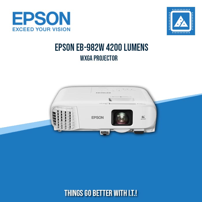 EPSON EB-982W 4200 LUMENS WXGA PROJECTOR