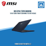 MSI B7M-278PH MODERN 15 R5-7530U/16GB/512GB NVME | BEST FOR FREELANCERS LAPTOP