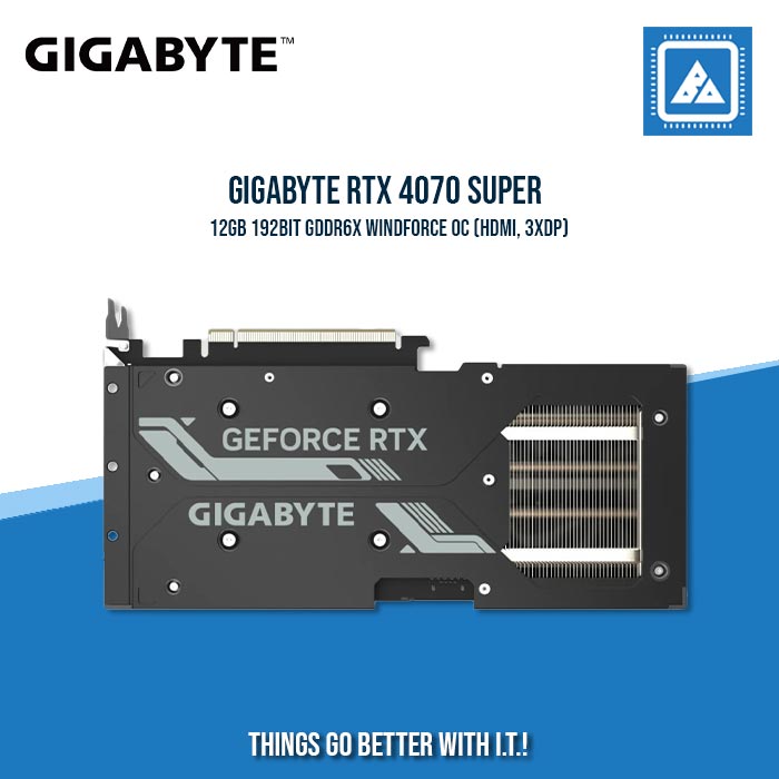 GIGABYTE RTX 4070 SUPER 12GB 192BIT GDDR6X WINDFORCE OC (HDMI, 3XDP)