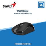 GENIUS MH8100 RECHARGEABLE WIRELESS MOUSE (BLACK)