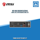 MSI MAG B660M BAZOOKA 4DDR4 2XM.2 MOTHERBOARD (HDMI, DP)