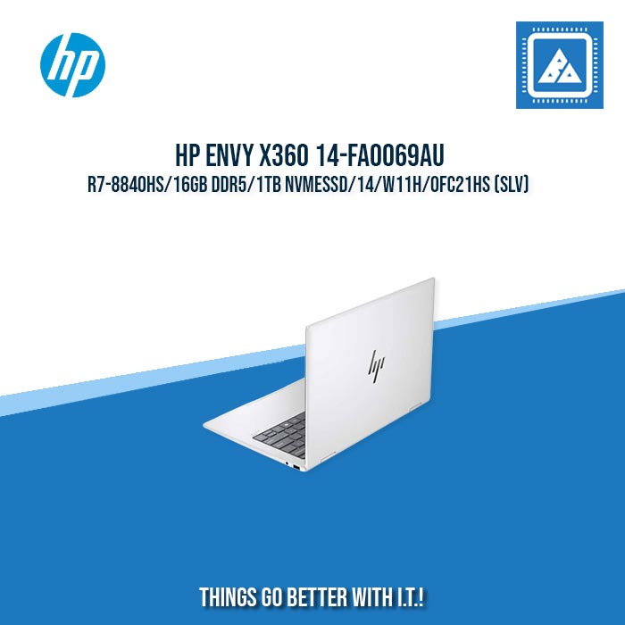 HP ENVY x360 14-FA0069AU R7-8840HS/16GB DDR5/1TB NVMeSSD | BEST FOR FREELANCERS LAPTOP