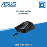 ASUS ROG GLADIUS III RGB GAMING MOUSE
