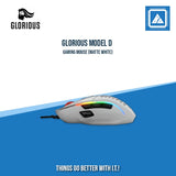 GLORIOUS MODEL I GAMING MOUSE (MATTE BLACK/MATTE WHITE)
