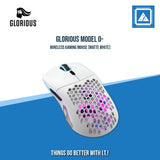 GLORIOUS MODEL O- GAMING MOUSE (MATTE BLACK/MATTE WHITE)