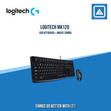 LOGITECH MK120 USB KEYBOARD + MOUSE