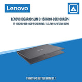 LENOVO IDEAPAD SLIM 3 15IRH10-83K100A5PH I7-13620H/8GB+8GB/512GB NVME | BEST FOR FREELANCERS LAPTOP