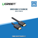 UGREEN HDMI 2.0 TO HDMI (M) CABLE W/ ETHERN