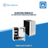 SILVERSTONE PRIMERA 02FULL TOWER CASE WITH TEMPERED GLASS WINDOW BLACK|WHITE
